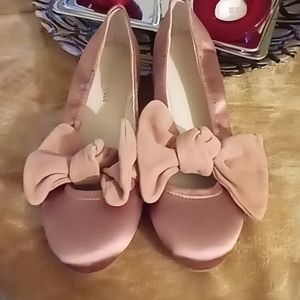 Kenneth Cole Pauline Ballet Flats Blush NWOT
